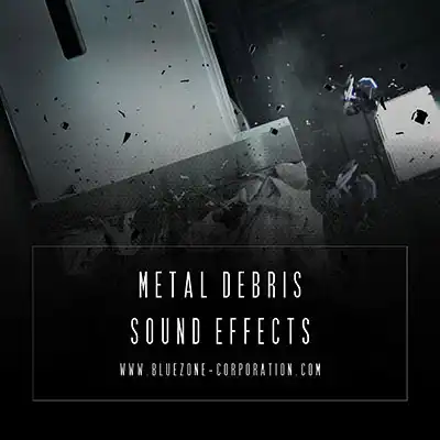 Bluezone Corporation金属碎片音效METAL DEBRIS SOUND EFFECTS