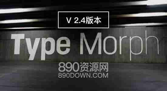 AE脚本Type Morph v2.4文字粗细变形工具支持Win+Mac含视频教程