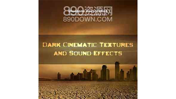 黑暗低沉怪诞紧张环境氛围声音电影游戏音效样本素材DARK CINEMATIC TEXTURES & SOUND EFFECTS